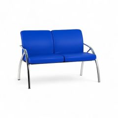 Egal Mavi Kumaş Ofis Kanepesi